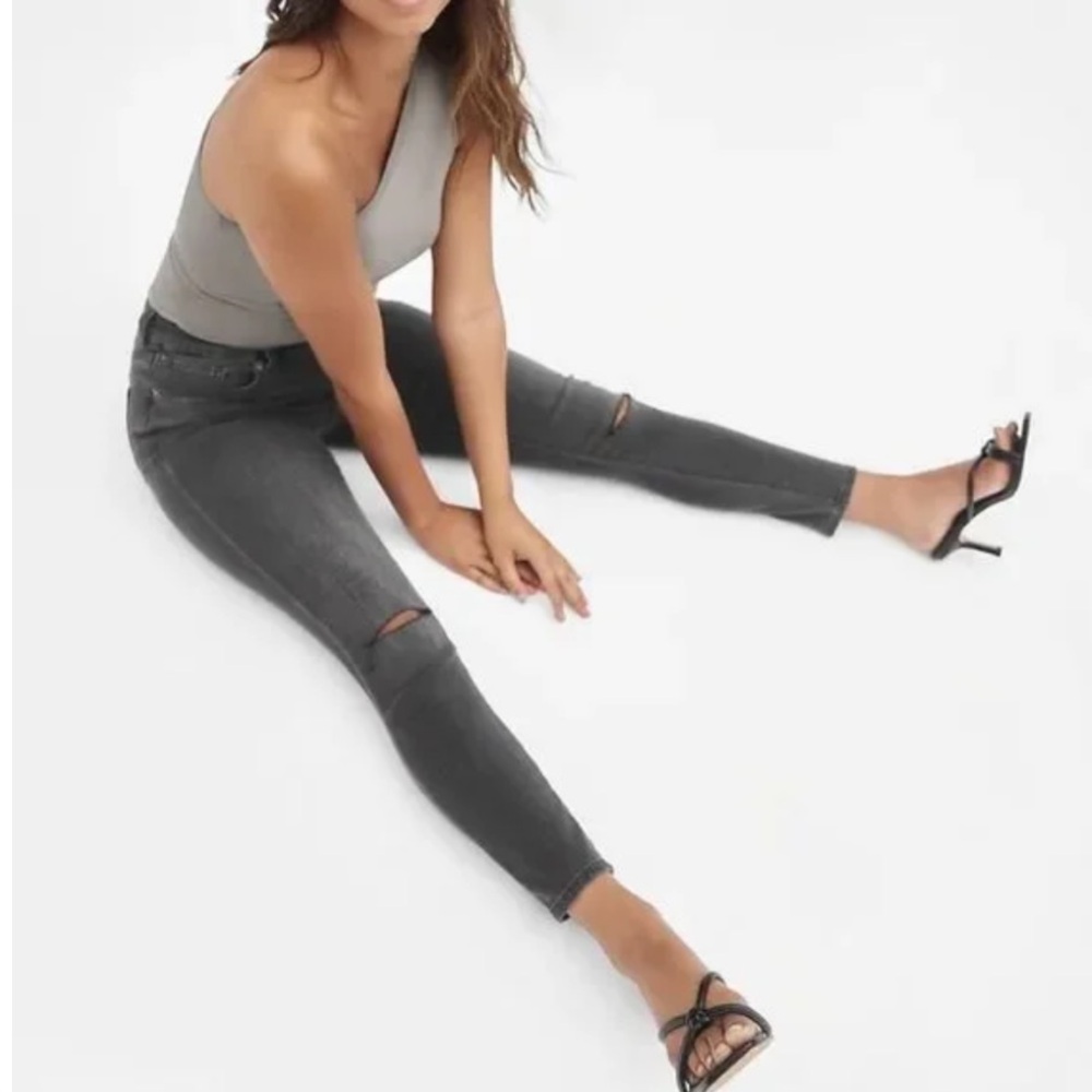 Express Flexx Jeans in Charcoal